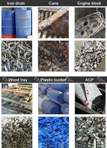 Good Quality Metal  Shredder Plastic Crusher Wooden Shredder
