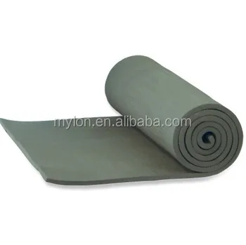 Foam Sleeping Pad With Ties Military Style Hiking Camping Cushion