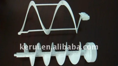 auger part and outer spiral