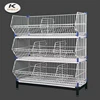 Retail Promotion Stacking Display Rack Metal Wire Basket