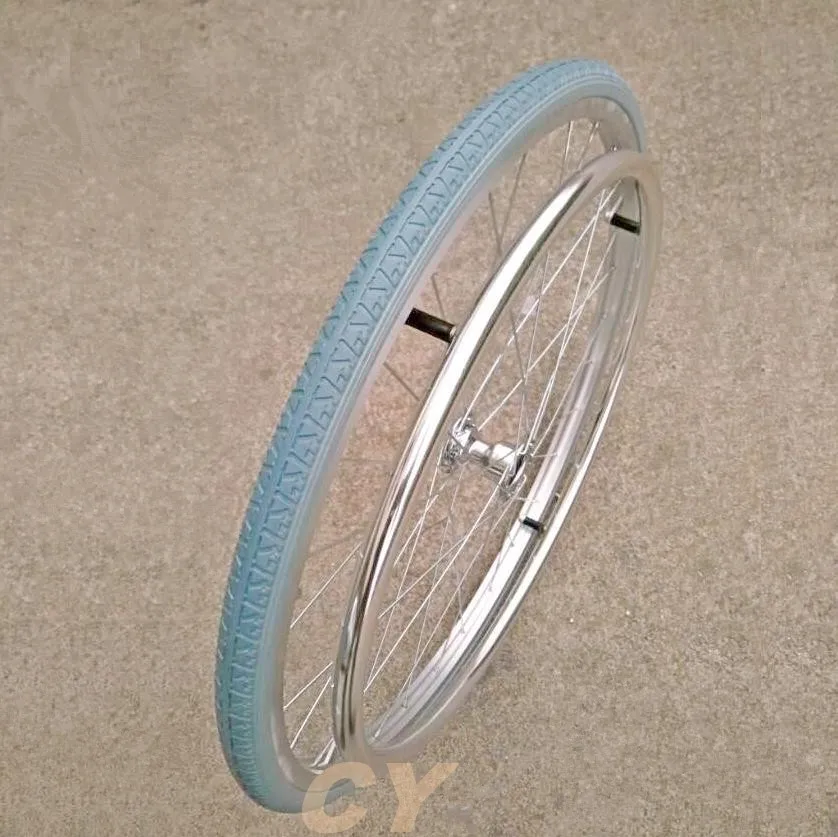 Wheelchair Spare Parts For Repair Market Top Quality 24 Inch Wheelchair
