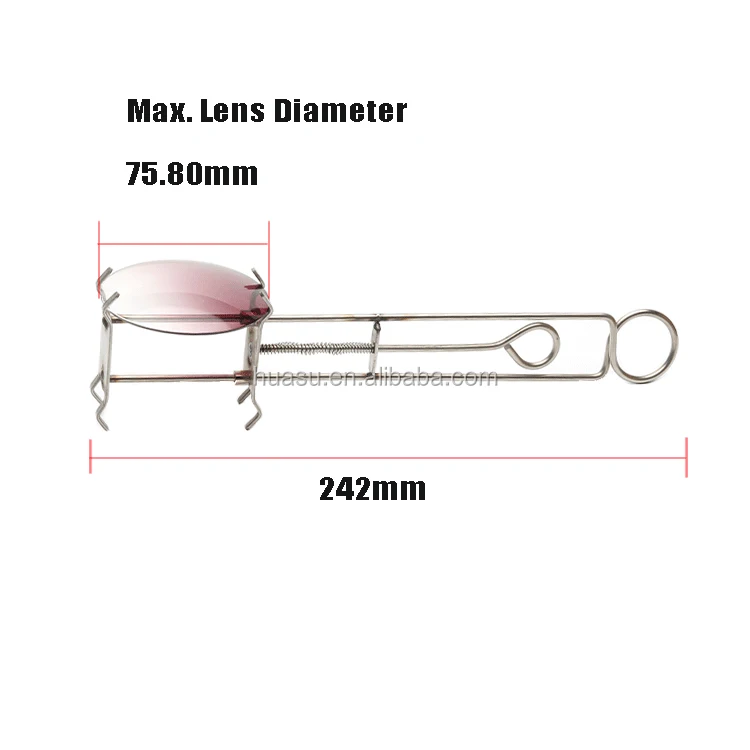 optical lens tinting holder resin lens dyeing clamps with Single Spring