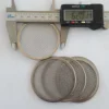 6 micron round oil air screen wire mesh filter disc
