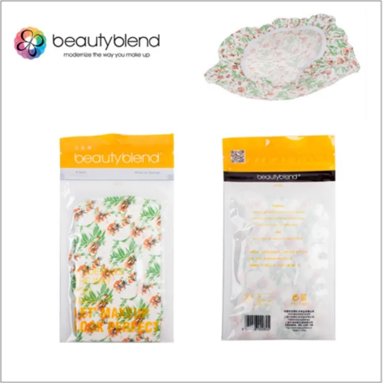Beautyblend Makeup Tools Individual Package Multi-color High - density Waterproof Cloth Shower cap