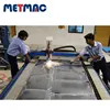 Camduct software and american generator air duct plasma cutting machine