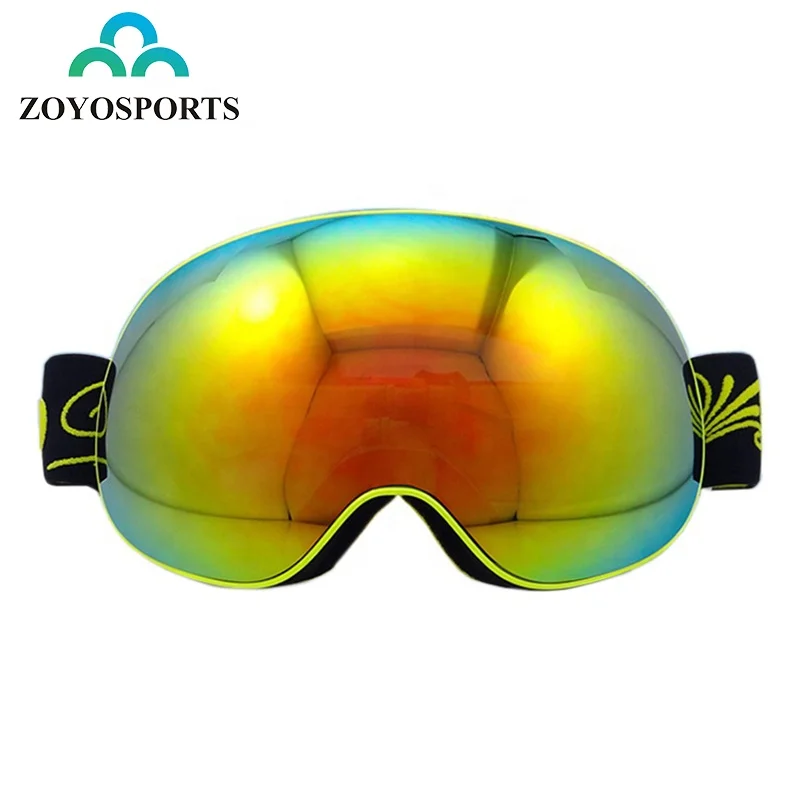 

ZOYOSPORTS Wholesale Winter Snow glasses double uv400 anti-fog outdoor Safety Ski Goggles, Customized