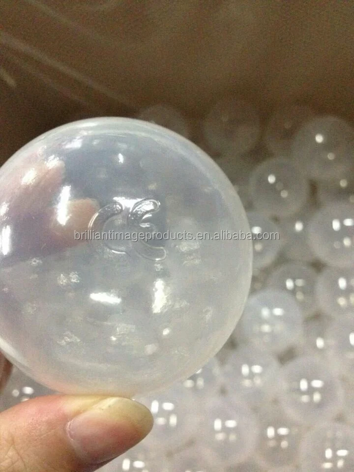 Clear Ocean Balls Soft Plastic Transparent Ocean Ball Baby Kid Swim Pit Toy