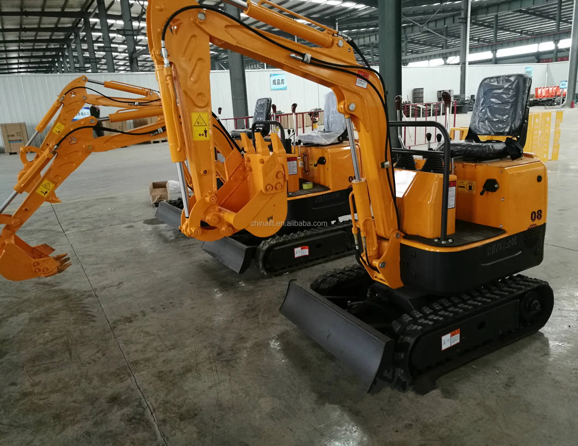 Low Price China Manufacturer 800kg 0.8t Mini Excavator