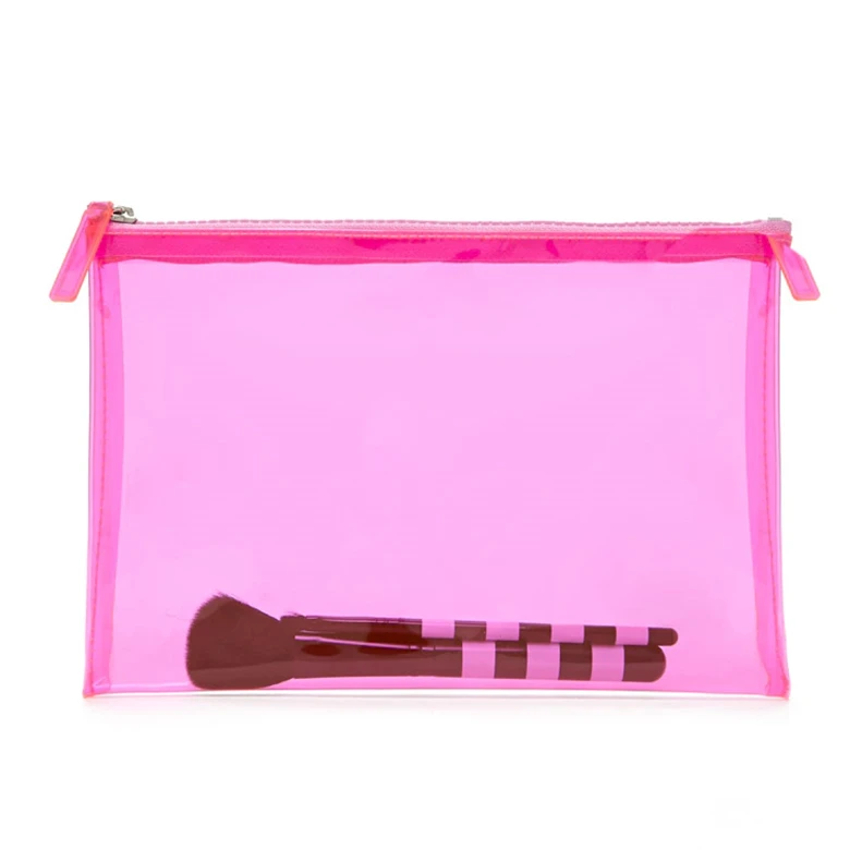 

Wholesale new arrival trendy lovely women clear neon color PVC clutch bag, As picture or customized