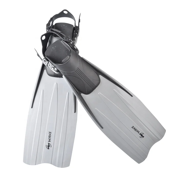 

Professional open heel adjustable training scuba Swimming Diving Fins