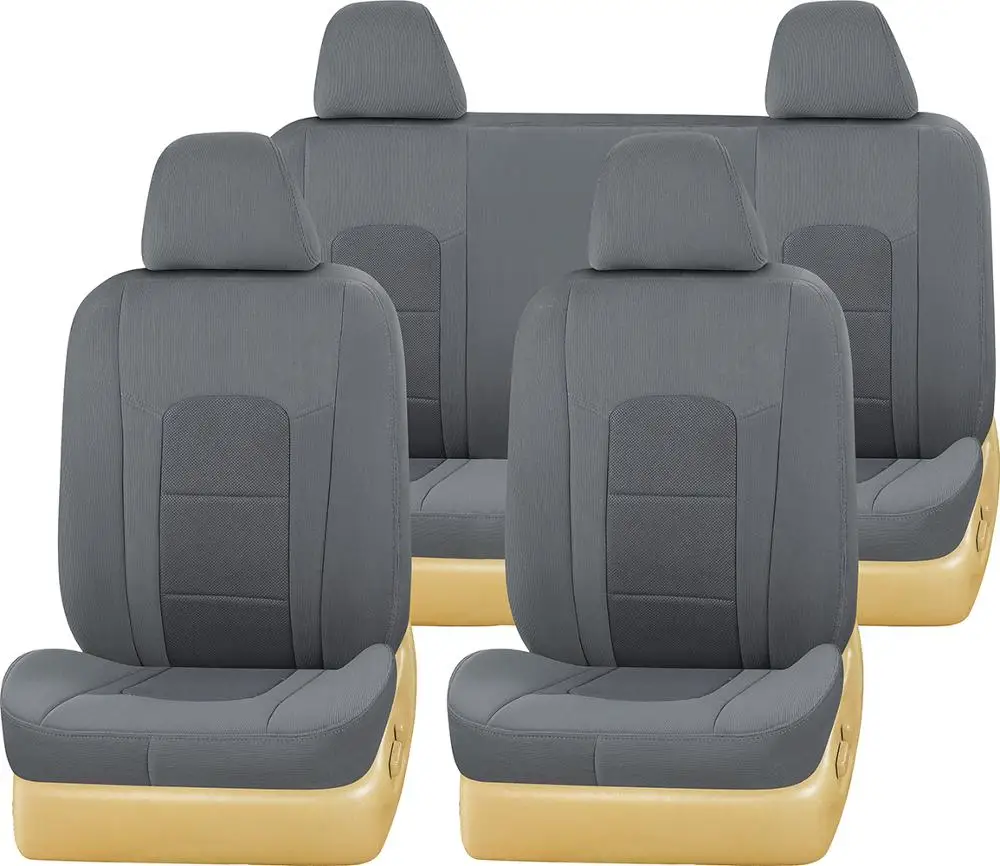 grey seat covers