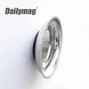 6 inch Round Stainless Steel Magnetic Metal Parts Dish Parts Tool Tray with Strong Magnets, 2PCS SET