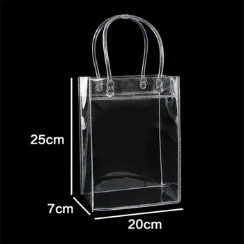 Transparent Exquisite High Quality Reusable Custom Poly Plastic Bag ...