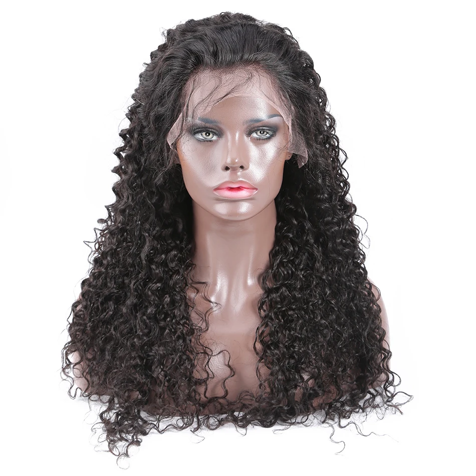 

Raw Indian virgin human hair full lace wig with baby hair factory price hand made human hair 150% density