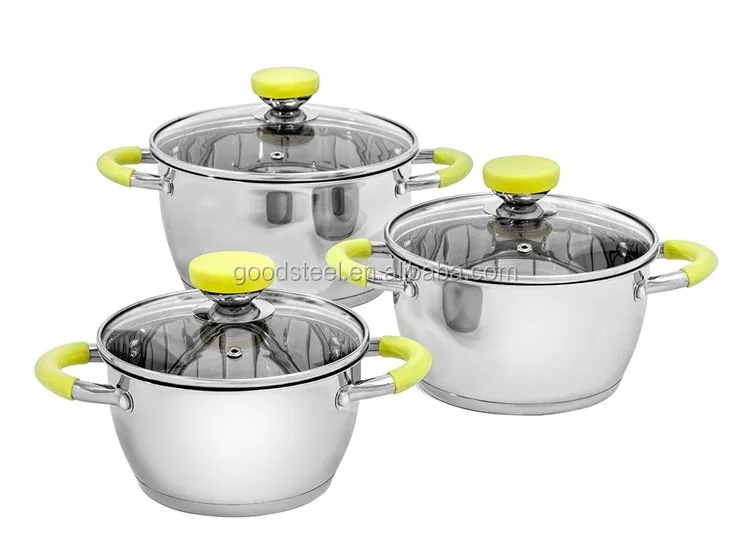 purple cooking pot set