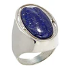 lapis lazuli reversible flipped ring for men