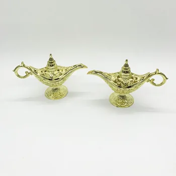 Party Favor Gold And Silver Favors Plated Plastic Lamp Of Aladdin