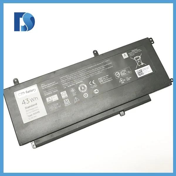 

BK-DBEST 11.1V 43Wh Original Laptop Battery D2VF9 for Dell Inspiron 15 7547, Black