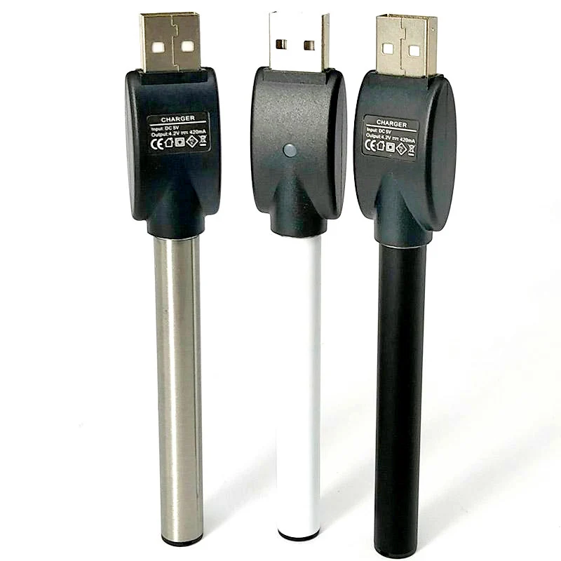 

Buttonless ccells battery 350mAh with led indicator bottom, White/black/silver