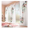 Shanghai Evision made in green curtain China Manufacturer Good Quality microfiber fabric window curtains for the living room