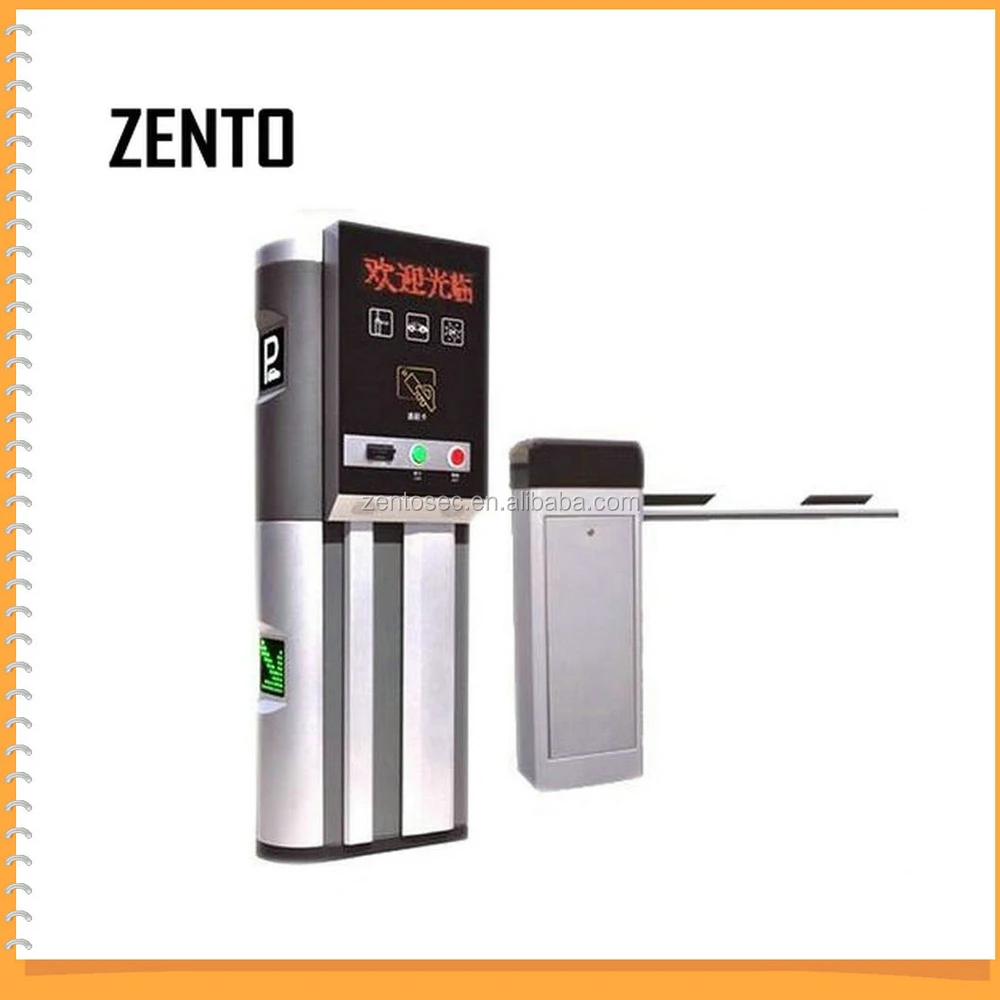 CE approved RFID and IC/ID barcode ticket vehicle access control auto Payment barrier gate parking lot system