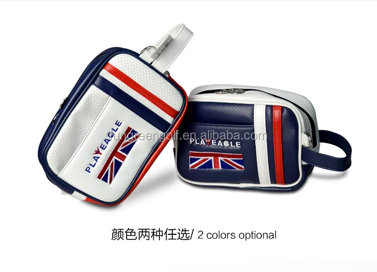 New Pu Leather Golf Handbag Portable Mini Golf Pouch Factory Oem Golf
