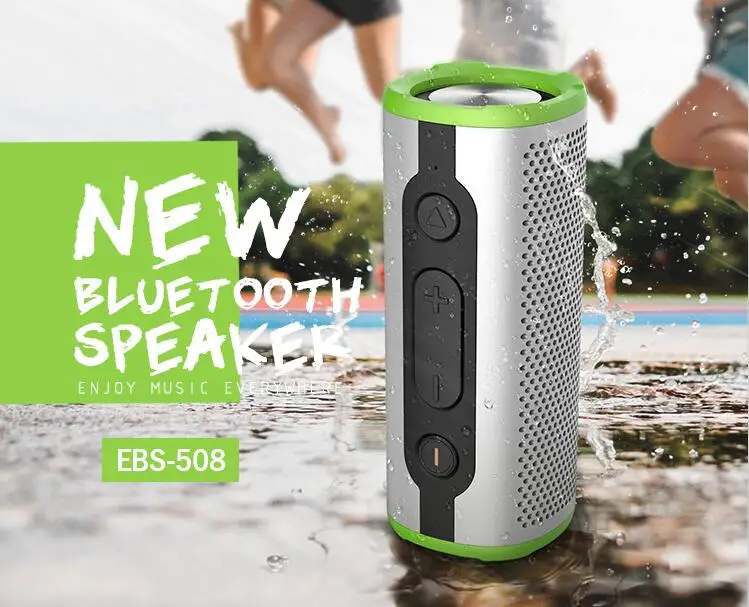 

ePOCH EBS-508C powerful loud sound high quality outdoor indoor waterproof portable bluetooth wireless shower speaker, Silver or customized color