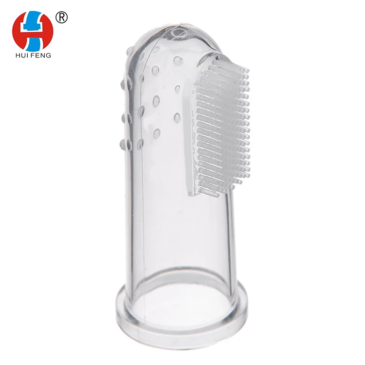 

OEM Customized Food Grade Silicone Baby Toothbrush Teether, Customized color