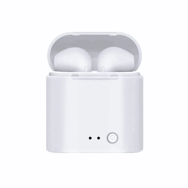 

I7S Mobile Mini True Earbuds In Ear Earpod Noise Cancelling Headphones Sport Bt Earphone Bluetooth Tws Wireless Headphone, Black/white