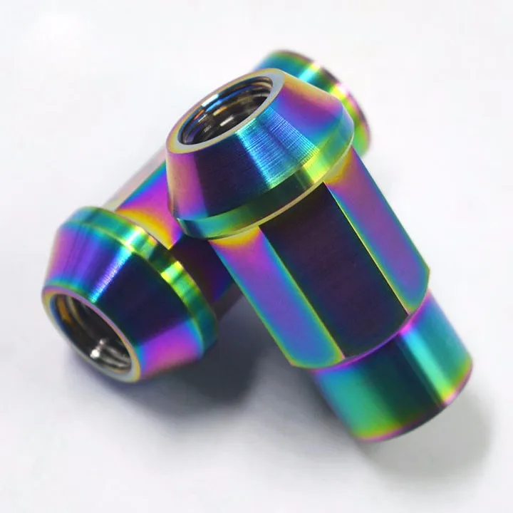 Colorful Titanium Auto Wheel Lug Nut Buy Grade 5 Titanium Auto Wheel