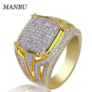 gold ring designs for mens rings 925 copper diamond ring 12617