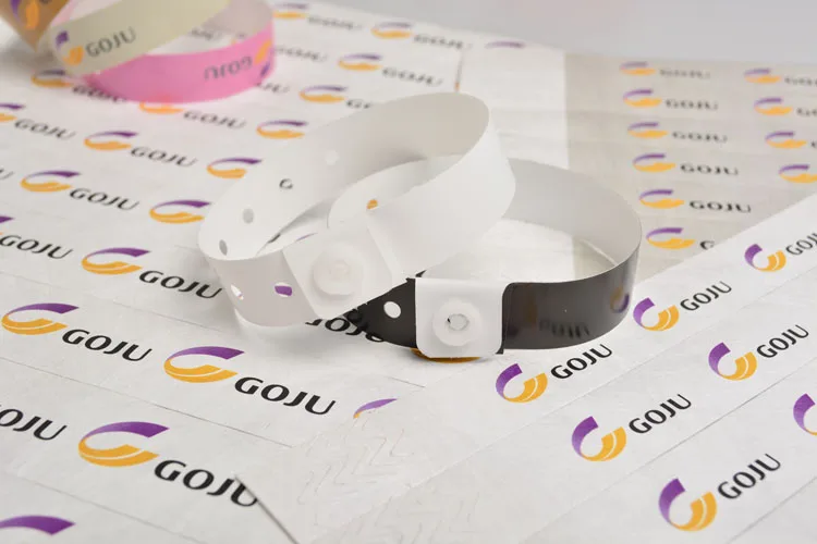 Gj 8070 Gaoju Plastic Material Full Color Printing Qr Code Wristband Qr Code Bracelet Buy Qr Code Wristband Qr Code Wristbands Qr Code Bracelet Product On Alibaba Com