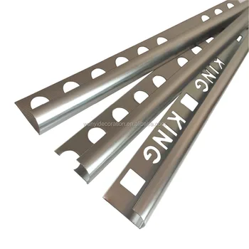 edging tile bullnose metal trim rondec aluminum larger