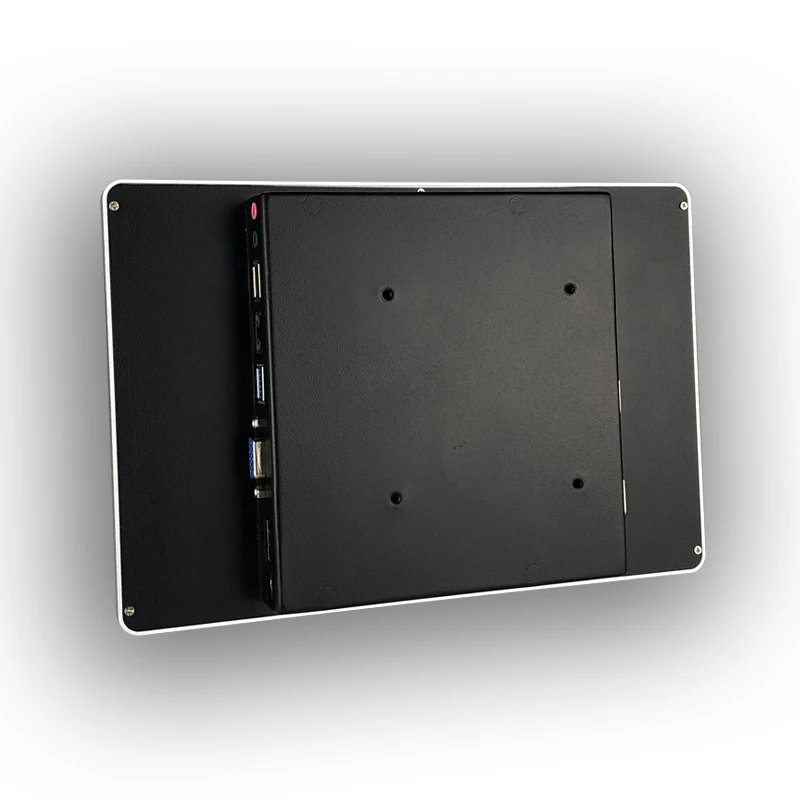 High temperature environment IP65 10 inch windows7 touch screen panel PC with wifi RJ45 RS232