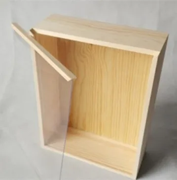 slide lid wood box