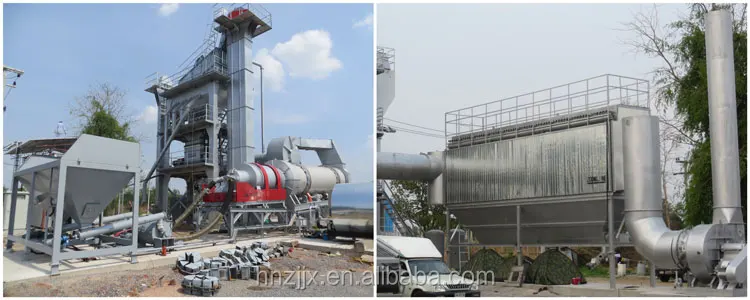 Road asphalt mixing plant 80TPH asphalt machinery