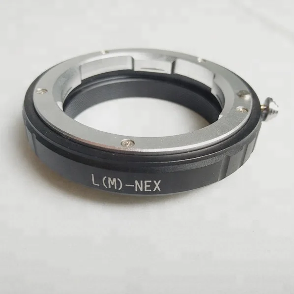 

MASSA L(M )Lens to NEX Camera Bayonet Adapter Ring, Silver & black