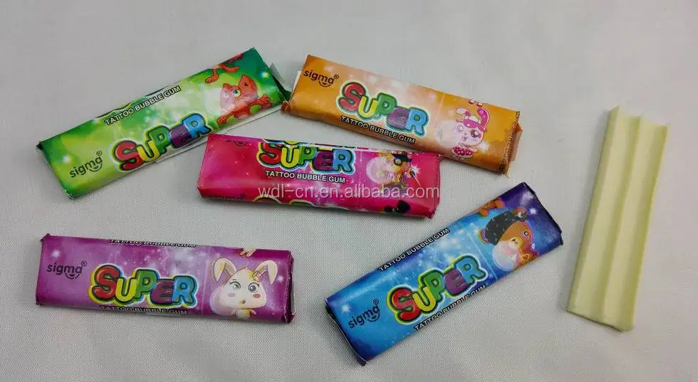 
super tattoo bubble gum 