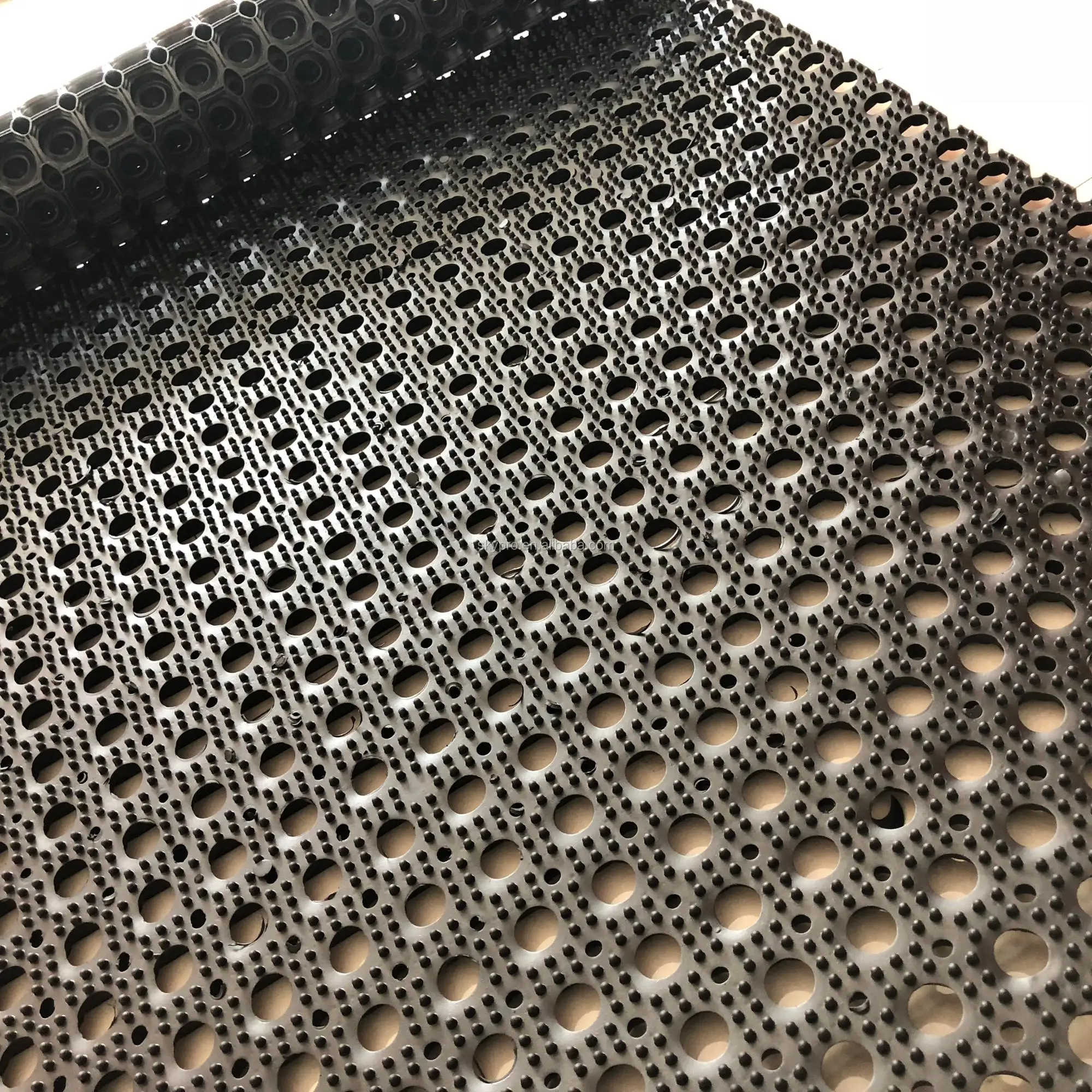 Holes Water Drain Door Mat For Wet Floor Nature Rubber Holes Mats Buy