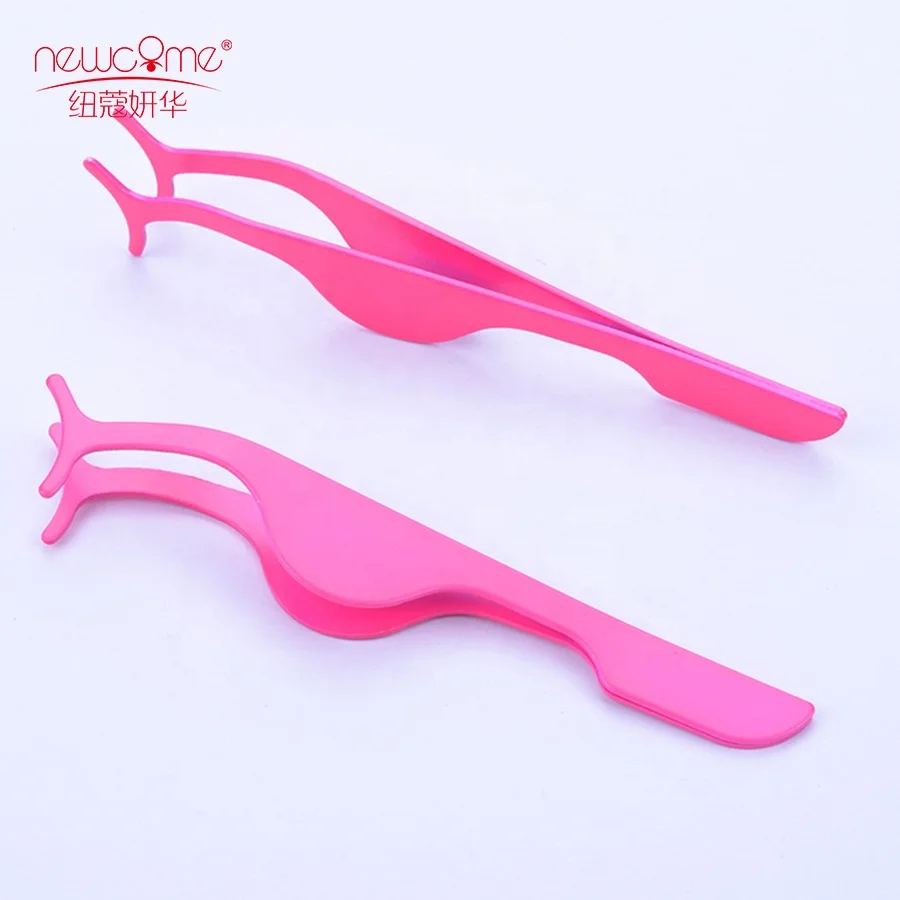 

High quality private label eyelashes tweezers stainless steel lash applicator