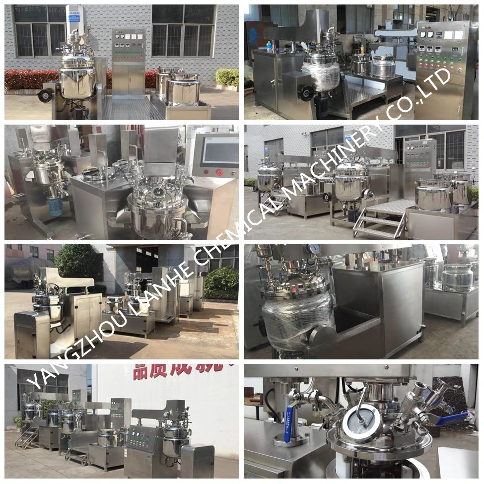 vacuum mixer homogenizer