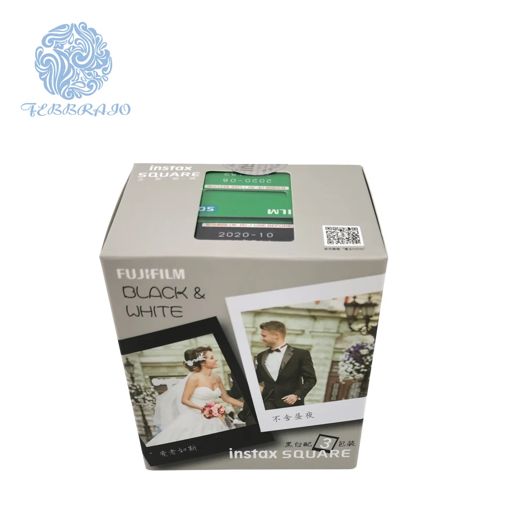 
3 pack Fujifilm Square image instant film with instax SQ6/SQ10/SQ20 digital camera 