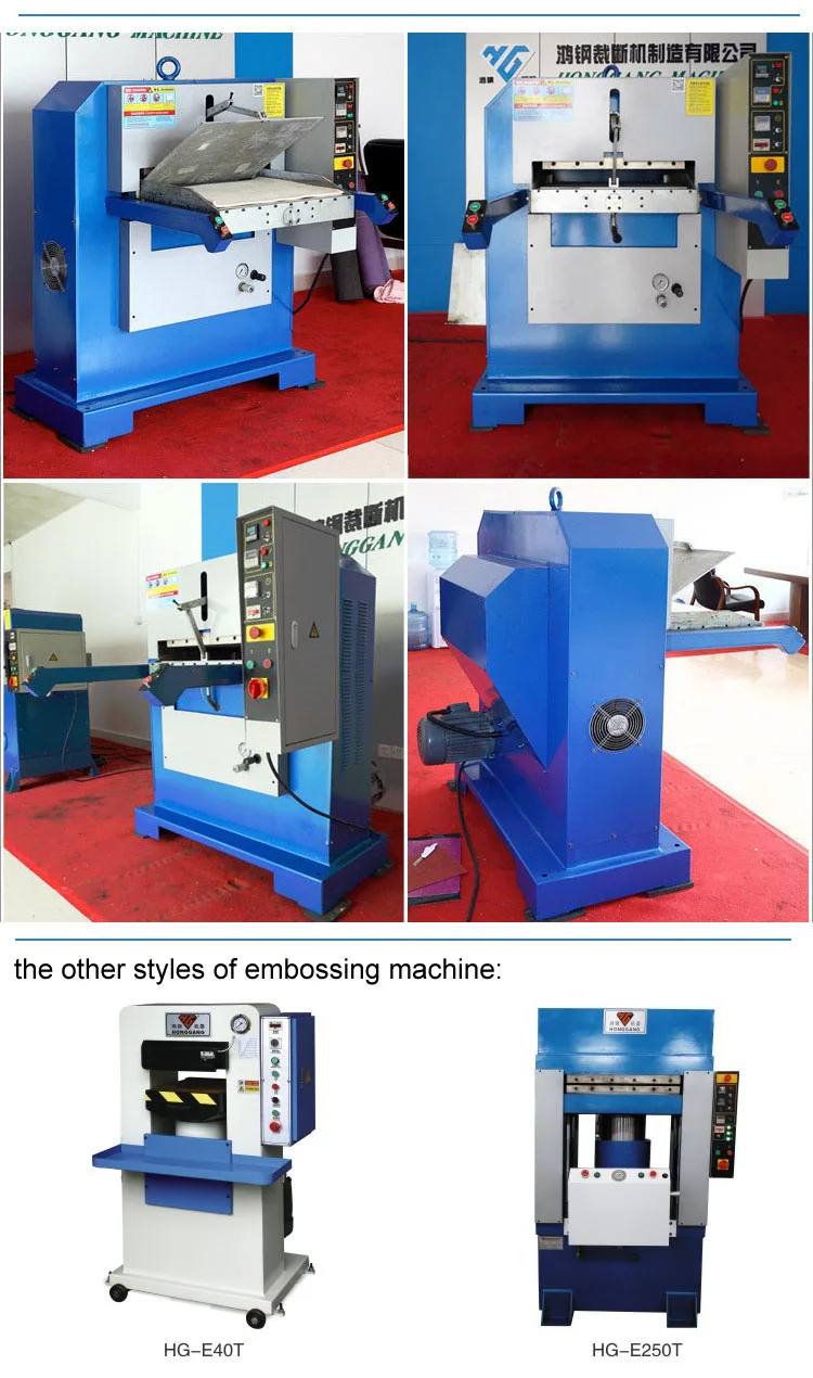 120ton Hydraulic Plane Heat Embossing Press Machine For Leather Buy
