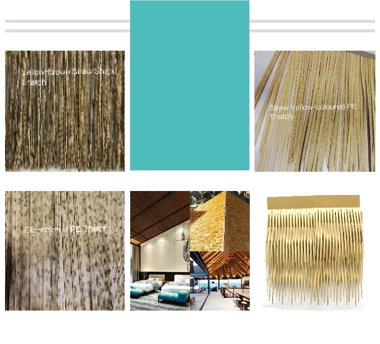 grass thatch roofing tiles