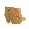 Factory direct sale ladies ankle boots with TPR outsole material