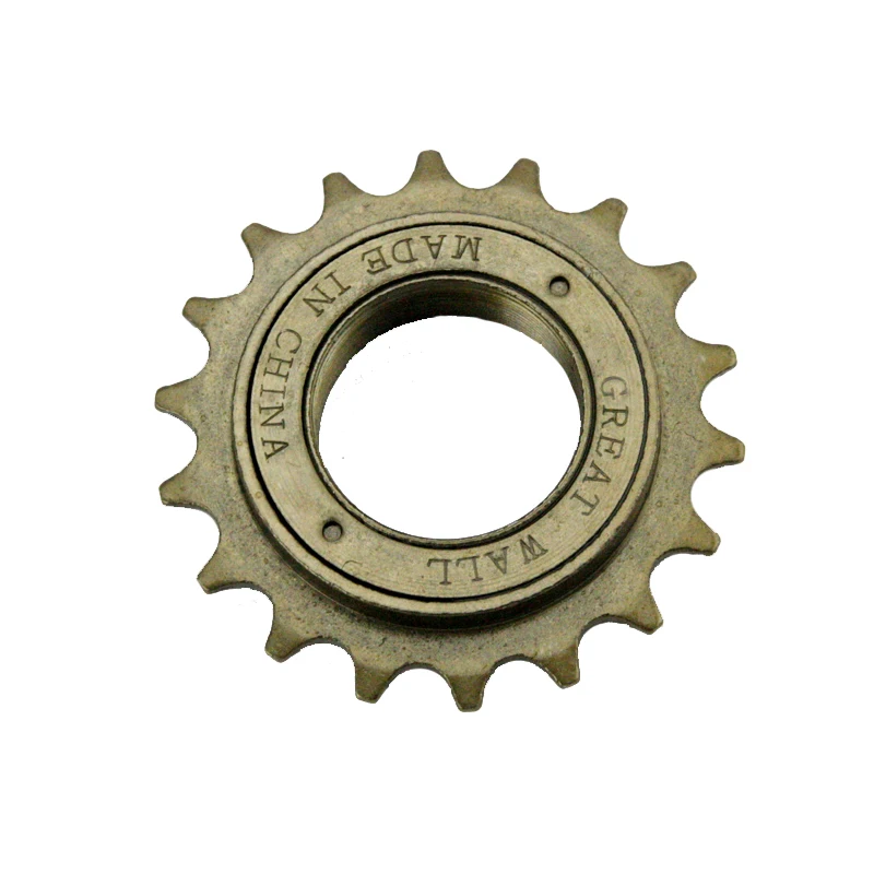 

Single speed bicycle freewheel sprocket 18T freewheel bicycle accessories, Brown