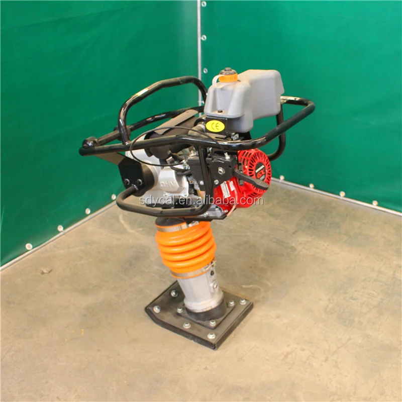 Gx160 Power Gasoline Tamper Vibrating Soil Tamping Rammer Rm80 - Buy ...