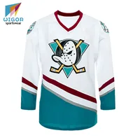 

Wholesale Mighty Ducks Jersey Customized Free Design Hockey Team Uniform