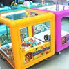 toy doll cube claw crane machine+led mini crane claw machine