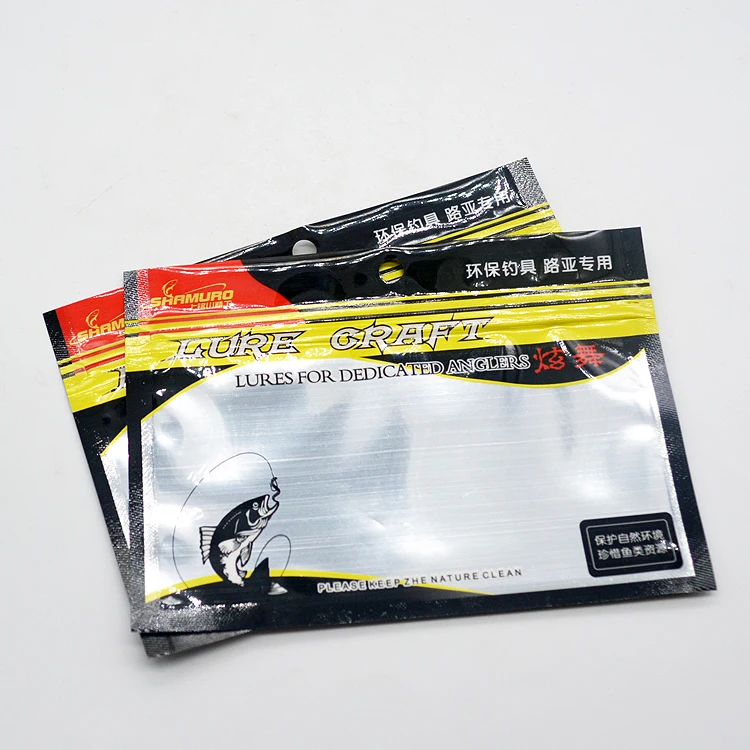 

High Quality Fishing Lure Packaging Zipper Plastic Bag, Picture